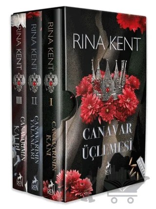 Canavar Üçlemesi 3 Kitap Kutulu Set – Rına Kent – Ren Kitap kitap kapağı
