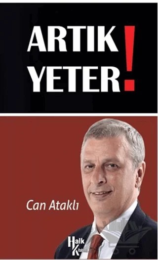Artık Yeter – Can Ataklı – Halk Kitabevi kitap kapağı