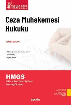 THEMIS – Ceza Muhakemesi Hukuku Konu Kitabı – İsmail Ercan – Seçkin Yayıncılık kitap kapağı
