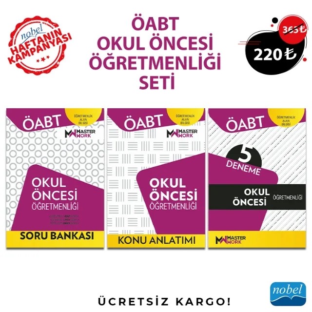 ÖABT OKUL ÖNCESİ ÖĞRETMENLİĞİ SETİ – Komisyon – Kampanya kitap kapağı
