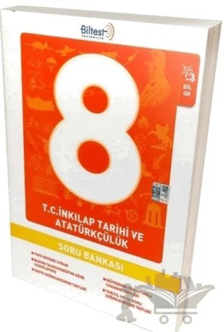 8. Sınıf T.C. İnkılap Tarihi ve Atatürkçülük Soru Bankası – Kolektif – Bilfen Yayıncılık kitap kapağı