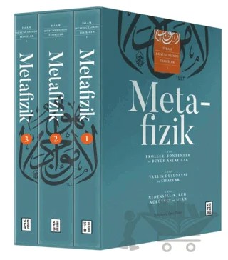 İslam Düşüncesinde Teoriler 1: Metafizik (3 Cilt Takım - Kutulu) – Kolektif – Ketebe Yayınları kitap kapağı