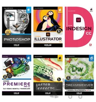 Adobe Grafik Tasarım Uzmanlığı Seti (6 Kitap Takım) – Kolektif – Kodlab Yayın Dağıtım kitap kapağı