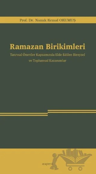 Ramazan Birikimleri – Namık Kemal Okumuş – Araştırma Yayınları kitap kapağı