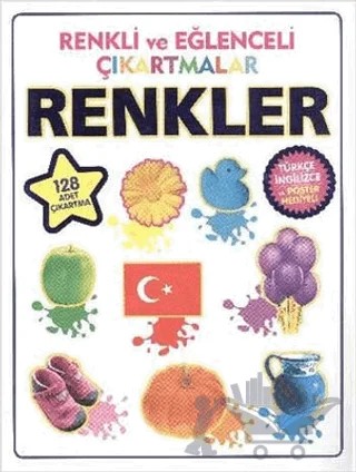 Renkli ve Eğlenceli Çıkartmalar - Renkler (Colors) – Kolektif – Parıltı Yayınları kitap kapağı