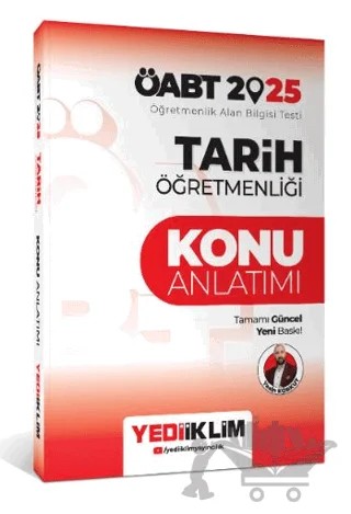 2025 ÖABT Tarih Öğretmenliği Konu Anlatımı – Yasin Korkut – Yediiklim Yayınları kitap kapağı