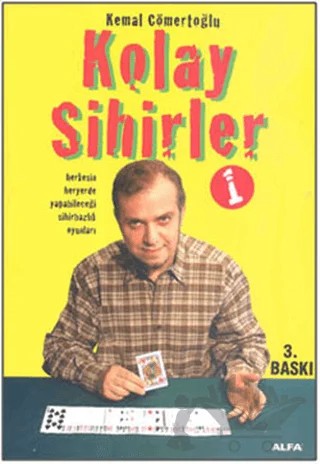 Kolay Sihirler 1 – Kemal Cömertoğlu – Alfa Yayınları kitap kapağı