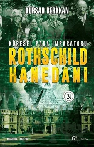 Küresel Para İmparatoru Rothschild Hanedanı – Kürşad Berkkan – Eftalya Kitap kitap kapağı