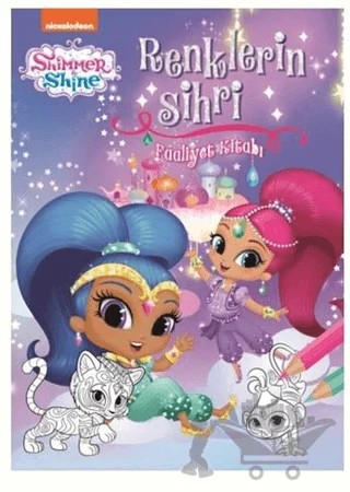 Shimmer and Shine - Renklerin Sihri Faaliyet Kitabı – Kolektif – Doğan Egmont Yayıncılık kitap kapağı