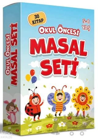 Okul Öncesi Masal Seti (30 Kitap) – Kolektif – Mercan Okul Yayınları kitap kapağı