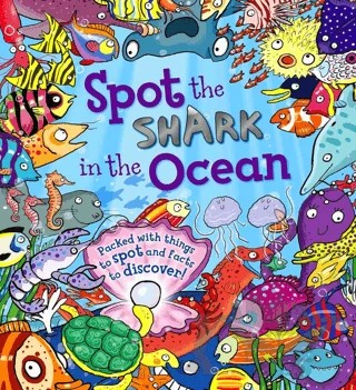 Spot The Shark In The Ocean – Kolektif – QED kitap kapağı