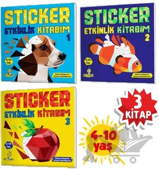 Mucit Karınca Sticker Puzzle Etkinlik Kitabım (4-10 Yaş) – Kolektif – Yükselen Zeka Yayınları kitap kapağı