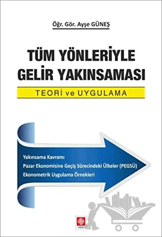 Tüm Yönleriyle Gelir Yakınsaması – Ayşe Güneş – Ekin Basım Yayın kitap kapağı