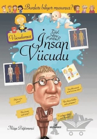 İnsan Vücudu – Müge Değirmenci – Kültürperest Yayınevi kitap kapağı