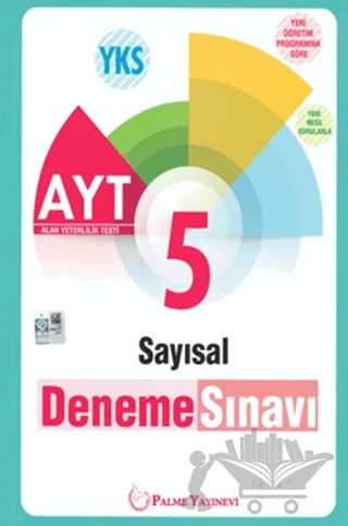 Palme YKS AYT Sayısal 5 Deneme Sınavı – Kolektif – Palme Yayınları kitap kapağı