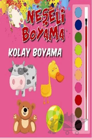 Neşeli Boyama - Kolay Boyama – Kolektif – Parıltı Yayınları kitap kapağı