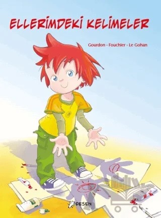 Ellerimdeki Kelimeler – Benedicte Gourdon – Desen Yayınları kitap kapağı