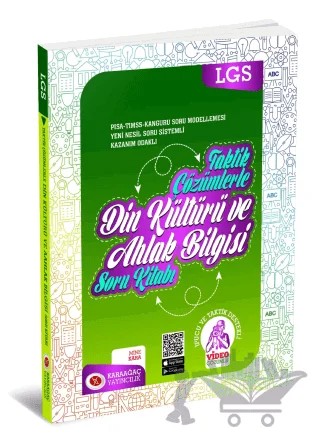 2023 Taktik Çözümlerle LGS Din Kültürü ve Ahlak Bilgisi Soru Kitabı – Kolektif – Karaağaç Yayıncılık kitap kapağı
