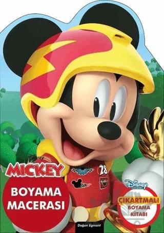 Mickey - Özel Kesimli Boyama Macerası – Kolektif – Doğan Egmont Yayıncılık kitap kapağı