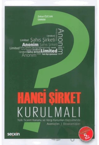 Hangi Şirket Kurulmalı? – Zekai Özcan – Seçkin Yayıncılık kitap kapağı
