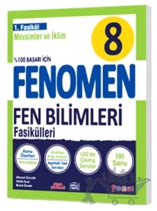 8 Fen Bilimleri 1. Fasikül (Mevsimler ve İklim) – Ahmet Güccük, Vahit Acar, Bulut Demir – Fenomen Yayınları kitap kapağı