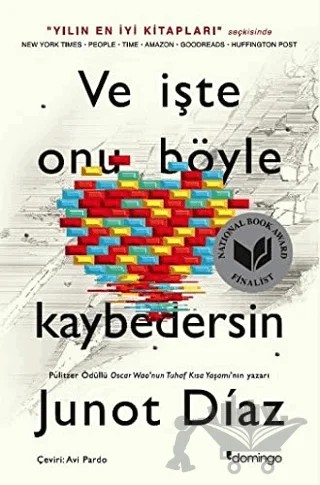Ve İşte Onu Böyle Kaybedersin – Junot Diaz – Domingo Yayınevi kitap kapağı