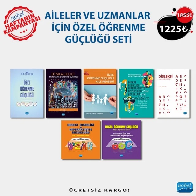 AİLELER VE UZMANLAR İÇİN ÖZEL ÖĞRENME GÜÇLÜĞÜ SETİ – Kızbes Meral Kılıç, A. Şebnem Soysal Acar Figen Karaceylan Çakmakcı, Figen Karaceylan Çakmakçı, B. Meryem Gönenç, Seçil Çiçek Eren, Elif Özcan, Betül Gökçen Doğan Laçin, Emine Seçil Karamuklu, Emre Laçin, Esmehan Özer, Gökhan Şengün, Hasan Ferşat Taşlıbeyaz, Kemal Afacan, Kürşat Öğülmü – Haftanın Kampanyası kitap kapağı