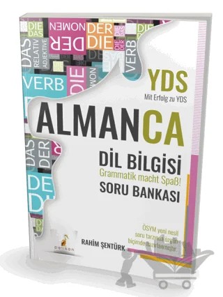 YDS Almanca Dil Bilgisi Soru Bankası – Rahim Şentürk – Pelikan Tıp Teknik Yayıncılık kitap kapağı