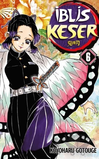 İblis Keser 6. Cilt – Koyoharu Gotouge – Gerekli Şeyler Yayıncılık kitap kapağı