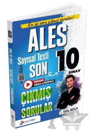 2026 ALES Sayısal Yetenek Tamamı Video Çözümlü Son 10 Sınav Çıkmış Sorular – Kolektif – Dizgi Kitap kitap kapağı