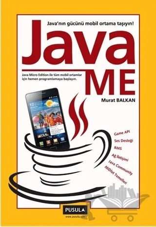 Java Me – Murat Balkan – Pusula Yayıncılık kitap kapağı