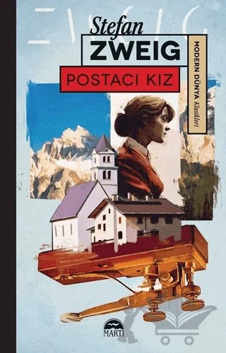 Postacı Kız – Stefan Zweıg – Martı Yayınları kitap kapağı