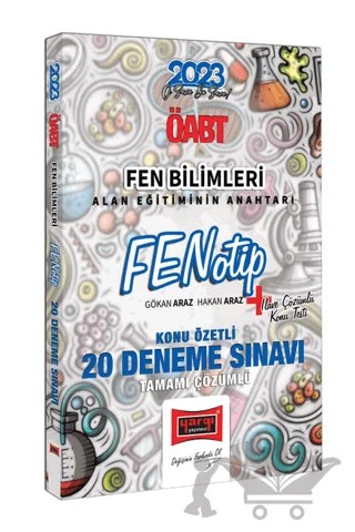 Yargı Yayınları 2023 KPSS ÖABT Anahtar Serisi Fenotip Konu Özetli Tamamı Çözümlü 20 Deneme – Gökhan Araz – Yargı Yayınevi kitap kapağı