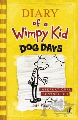 Diary of a Wimpy Kid - Dog Days – Jeff Kinney – Puffin Books kitap kapağı
