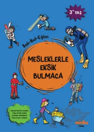 Mesleklerle Eksik Bulmaca – Kolektif – Minika kitap kapağı