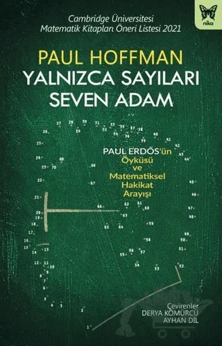 Yalnızca Sayıları Seven Adam – Paul Hoffman – Nika Yayınevi kitap kapağı