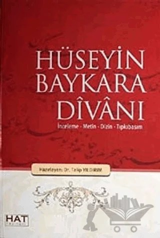 Hüseyin Baykara Divanı – Talip Yıldırım – Hat Yayınevi kitap kapağı