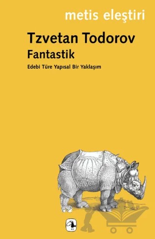 Fantastik: Edebi Türe Yapısal Bir Yaklaşım – Tzvetan Todorov – Metis Yayınları kitap kapağı
