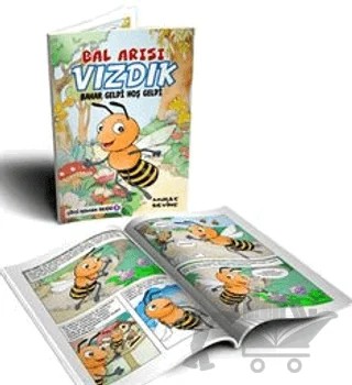 Bal Arısı Vızdık 1 - Bahar Geldi Hoş Geldi – Murat Sevinç – Bordo Ressam kitap kapağı