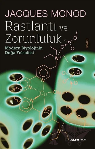 Rastlantı ve Zorunluluk – Jacques Monod – Alfa Yayınları kitap kapağı