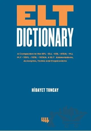 Elt Dictionary – Hidayet Tuncay – Literatür Yayıncılık kitap kapağı