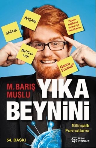 Yıka Beynini – M. Barış Muslu – Doğan Novus kitap kapağı