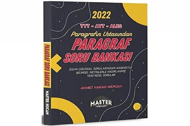 2022 TYT - AYT - ALES Paragraf Soru Bankası – Ahmet Hakan Mercan – Selçuk Üniversitesi Yayınları kitap kapağı