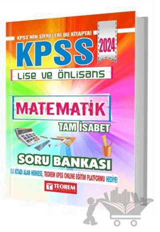 KPSS Lise Ön Lisans Tam İsabet Matematik Soru Bankası – Kolektif – Teorem Yayıncılık kitap kapağı
