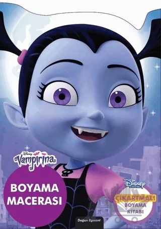 Disney Vampirina - Özel Kesimli Boyama Macerası – Kolektif – Doğan Egmont Yayıncılık kitap kapağı