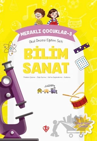 Okul Öncesi Eğitim Seti - Bilim Sanat – Gülnihal Özkan – Türkiye Diyanet Vakfı Yayınları kitap kapağı