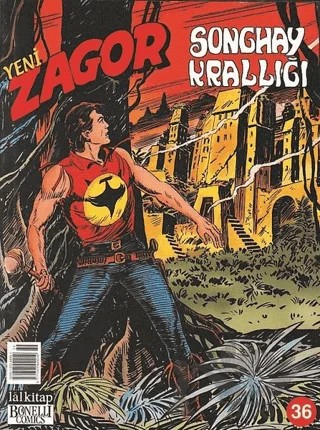 Yeni Zagor Sayı: 36 Songhay Krallığı – Lal Kitap kitap kapağı