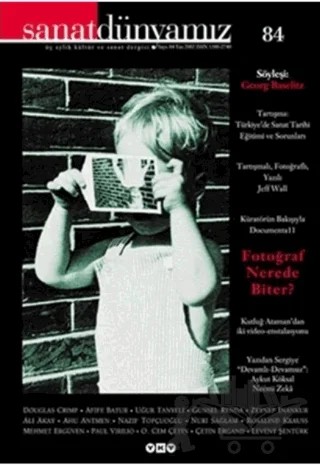 Sanat Dünyamız Sayı 84 – Yapı Kredi Yayınları kitap kapağı