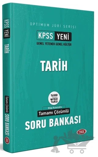 KPSS Tarih Tamamı Çözümlü Optimum Jüri Soru Bankası – Kolektif – Data Yayınları kitap kapağı