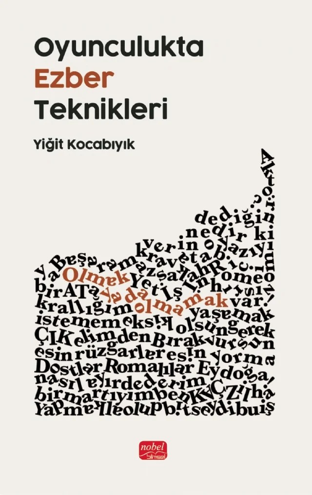 Oyunculukta Ezber Teknikleri – Yiğit Kocabıyık – Nobel Bilimsel Eserler kitap kapağı